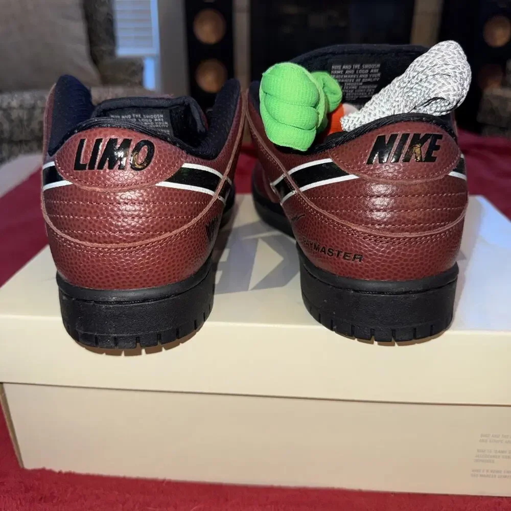 Size 9.5 - Nike SB Dunk Low Pro x Limosine Brown Black HJ4131-200 OG Box